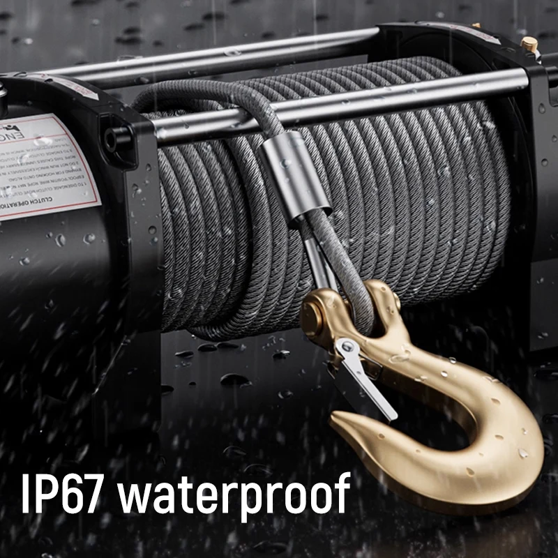 12V 24V ポータブル電動ウインチ スチールケーブルウイ - Fishing Boat Trailer のレビューと価格
