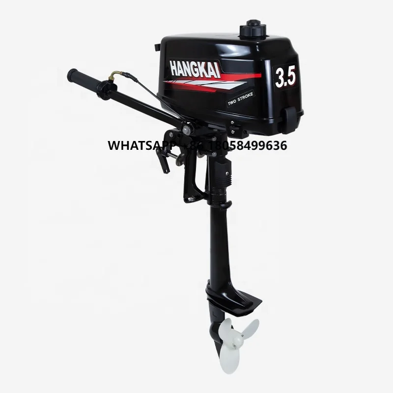 ボートエンジン船外機3.5馬力2ストロークHANGKAI船外 - Fishing Boat Outboard Motor のレビューと価格
